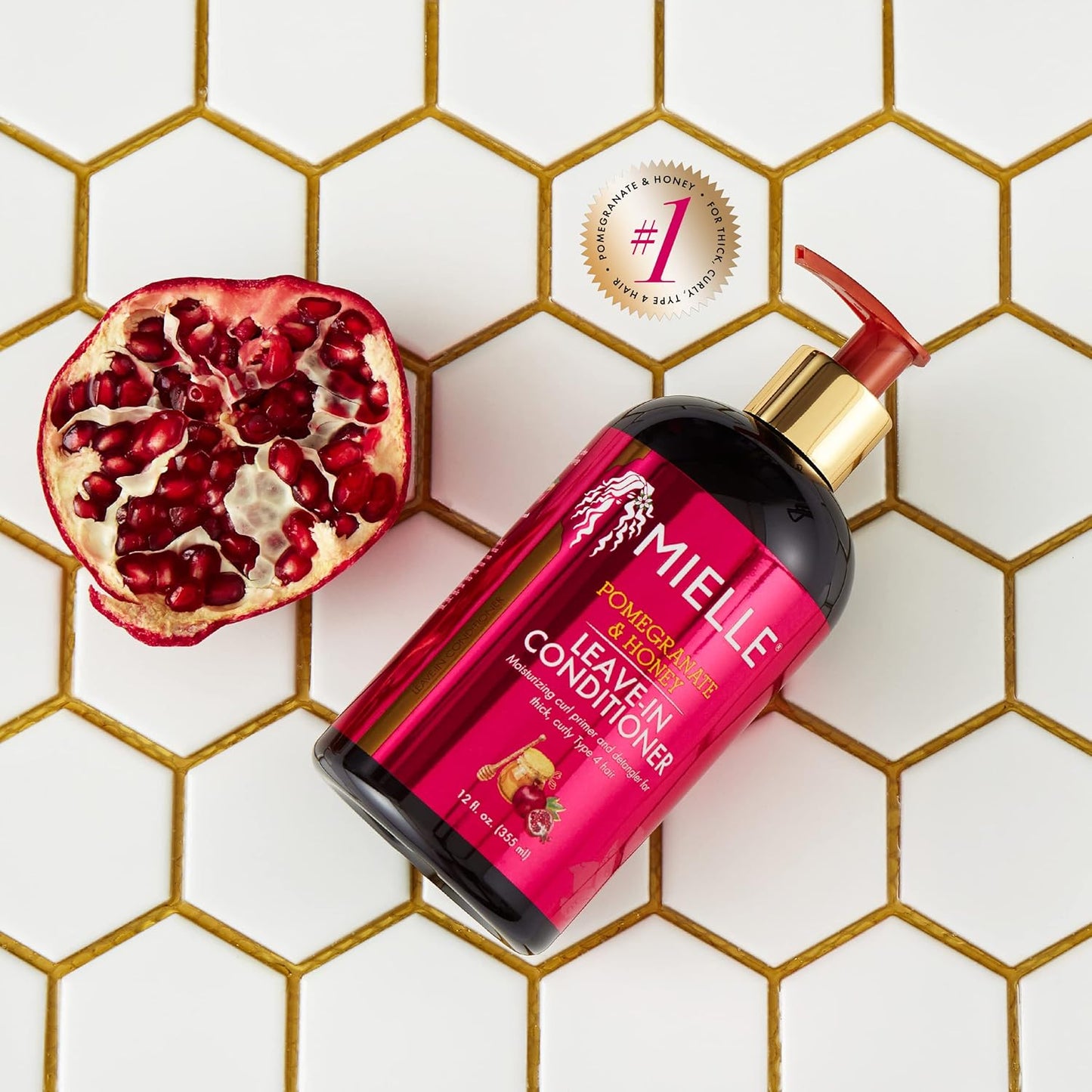 MIELLE Pomegranate & Honey Leave-In Conditioner 355 ml