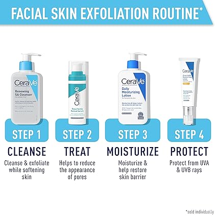 CeraVe SA Smoothing Cleanser – | For Dry, Rough & Bumpy Skin