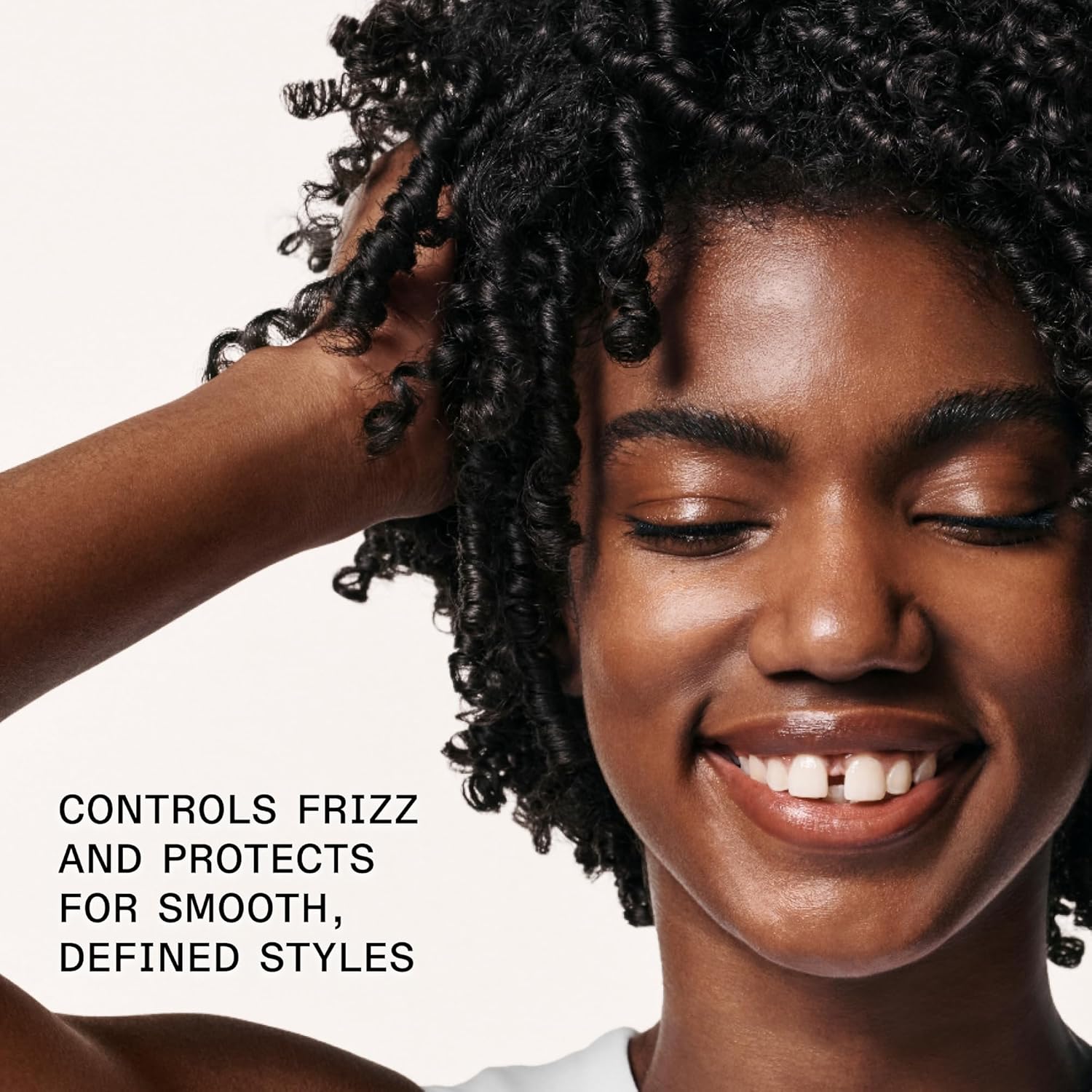 Olaplex No. 6 Bond Smoother, Leave-In Styling Hair Cream Treatment, Smooths, Conditions, & Strengthens, Frizz Control for Up to 72 Hours, For All Hair Types, 3.3 fl oz