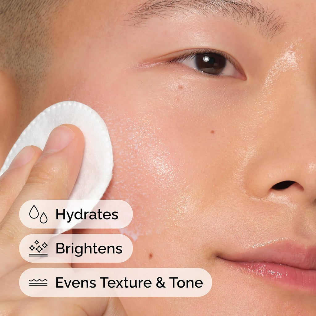 The Ordinary Saccharomyces Ferment 30% Milky Toner, Exfoliating and Hydrating Toner for Smoother, Brighter Skin, 3.4 Fl Oz