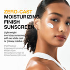 Anua Zero-Cast Moisturizing Finish Sunscreen,SPF 50 - 50ml