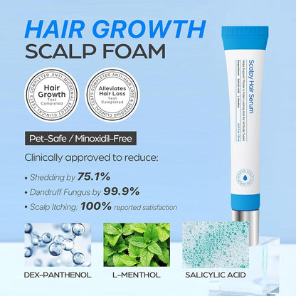 Scalpy Hair Growth Serum for Men & Women for Hair Loss & Thinning