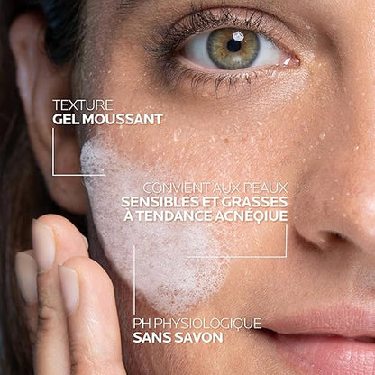 LA ROCHE-POSAY EFFACLAR Schaumendes Reinigungsgel Fur  Fettige, Empfindliche Haut