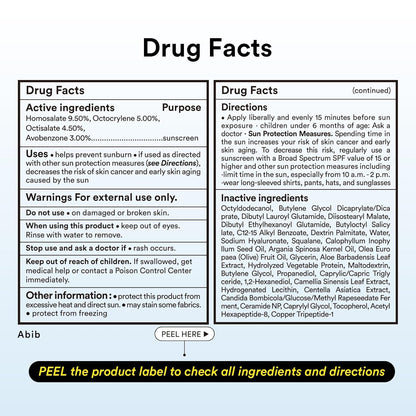 Abib Quick Sunstick Protection Bar SPF50+ 0.77 oz / 22 g (Glowing) | Korean Suncreen Stick Suncare Sunblock, No Whitecast, Protector Solar Barra, Centella Asiatica Extract, Aloe Extract