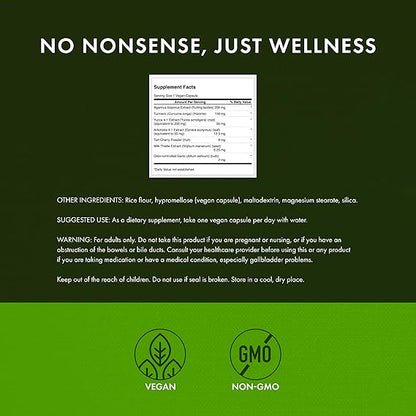 Swanson Uric Acid Cleanse - Natural Supplement Promoting Kidney Support - Features a Powerful Combination of 7 Herbs - (60 Veggie Capsules)