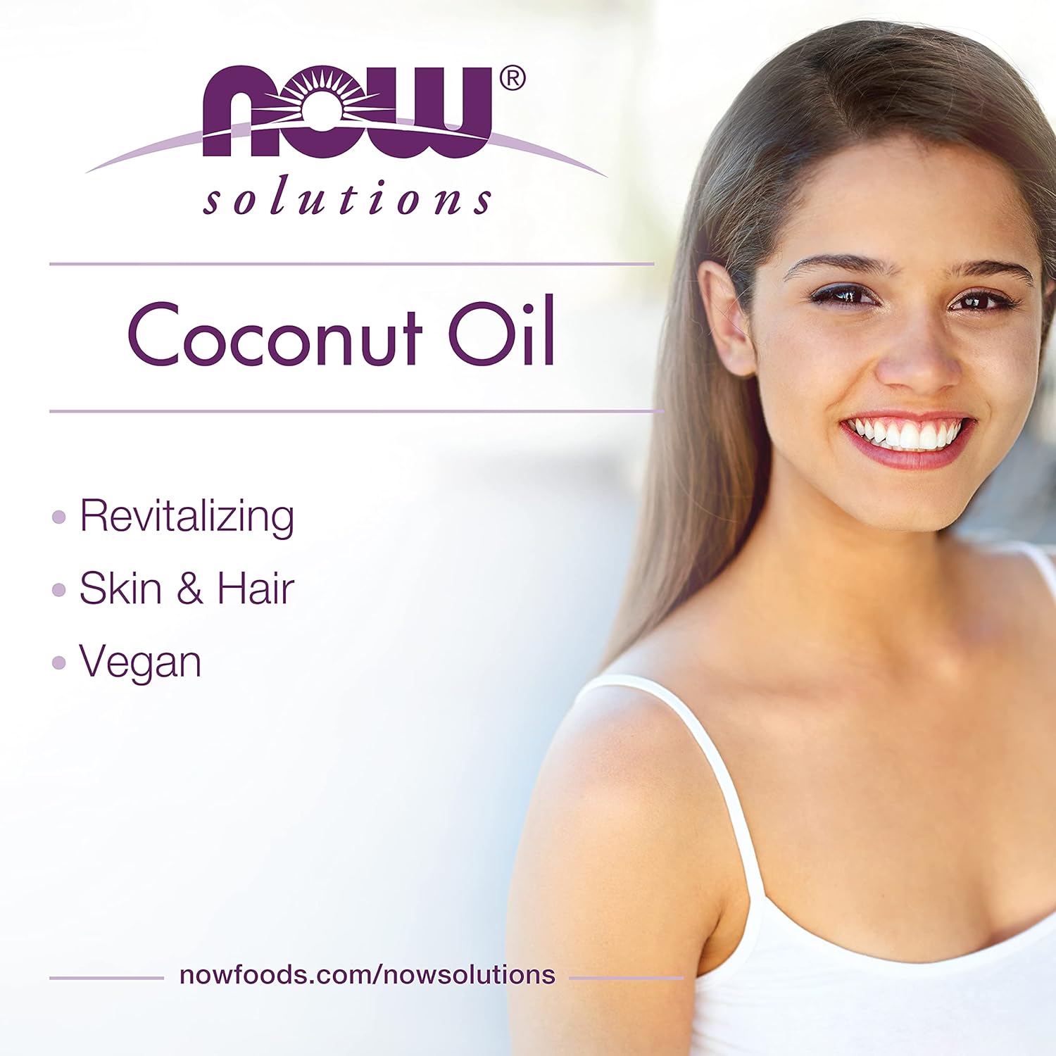 NOW Foods Solutions, Liquid Coconut Oil - 118 ml