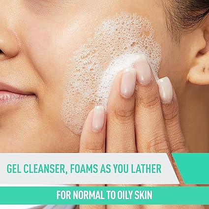 CeraVe Foaming Facial Cleanser | For Normal to Oily Skin - Oman