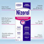 NIZORAL ANTI DANDURF SHAMPO 200ML