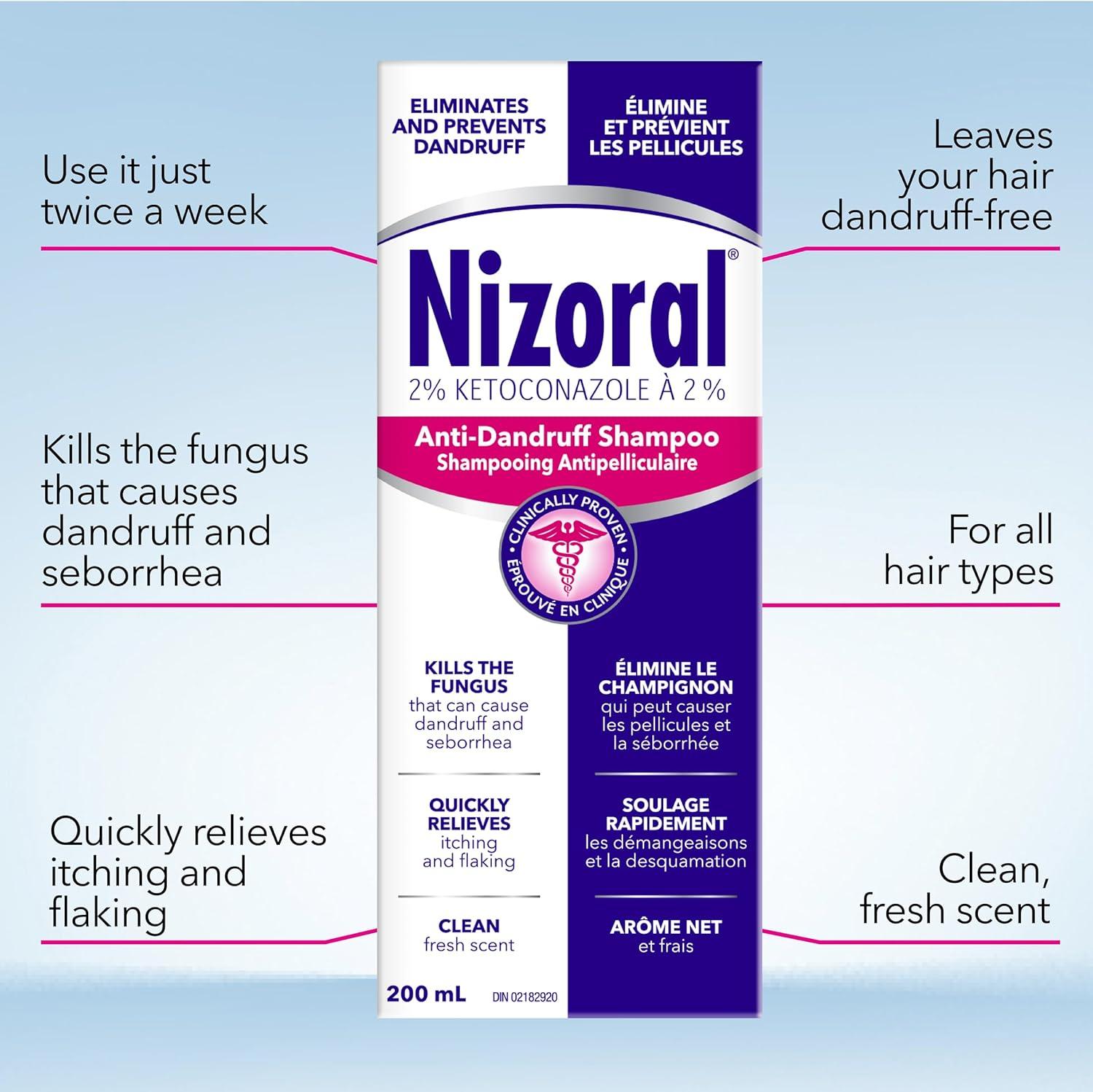 NIZORAL ANTI DANDURF SHAMPO 200ML