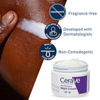 CeraVe Skin Renewing Night Cream – 30 g | With Peptides, Niacinamide & Ceramides