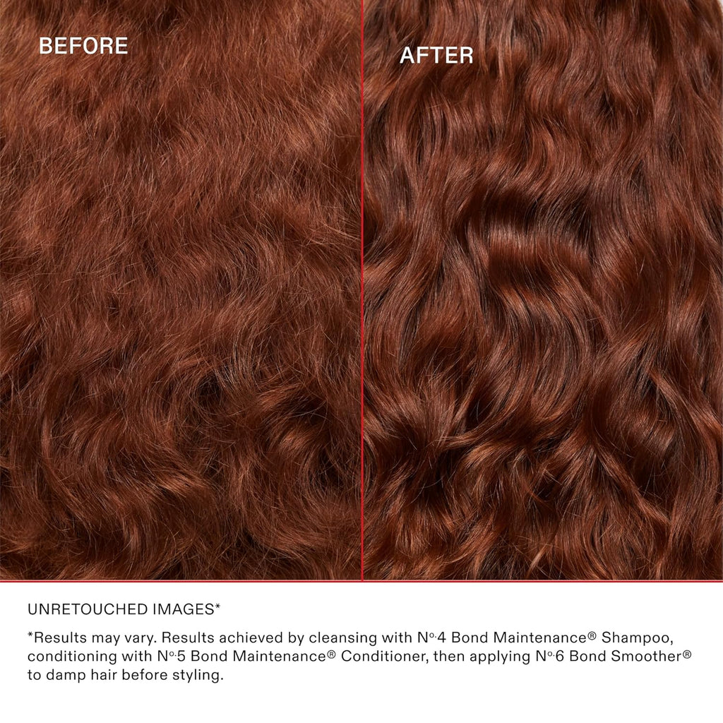 Olaplex No. 6 Bond Smoother, Leave-In Styling Hair Cream Treatment, Smooths, Conditions, & Strengthens, Frizz Control for Up to 72 Hours, For All Hair Types, 3.3 fl oz
