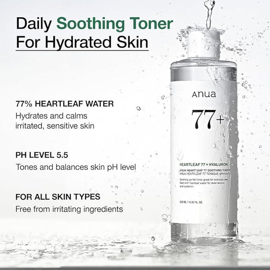 Anua HEARTLEAF Soothing Toner 77% 250ml