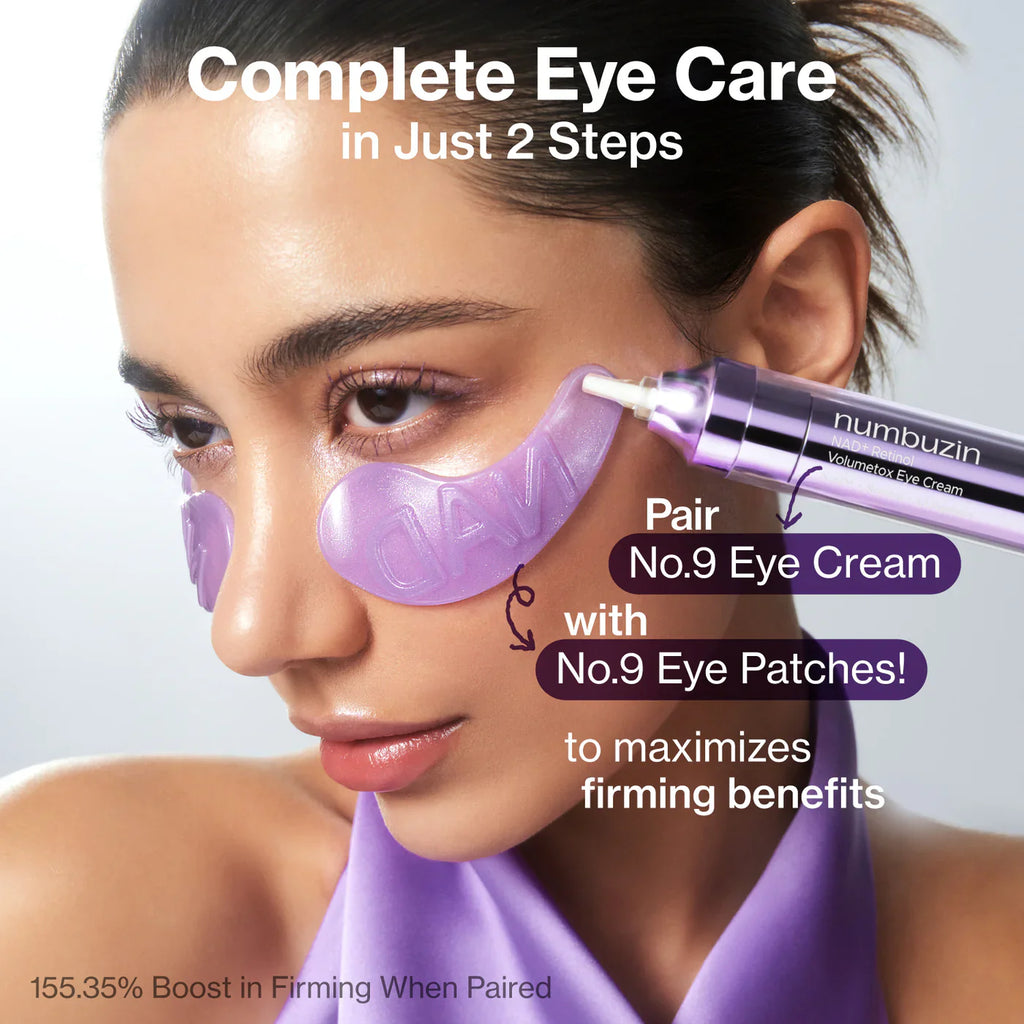 Nombuzen No. 9 Eye Cream with Retinol for Firming and Plumping the Eye Area – 10ml