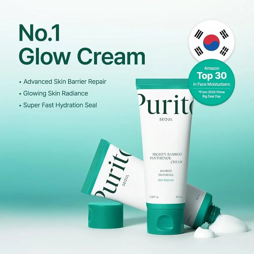 PURITO SEOUL Mighty Bamboo Panthenol Cream 100ml