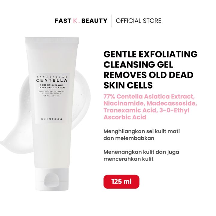 SKIN1004 Madagascar Centella Tone Brightening Cleansing Gel Foam – 120ml
