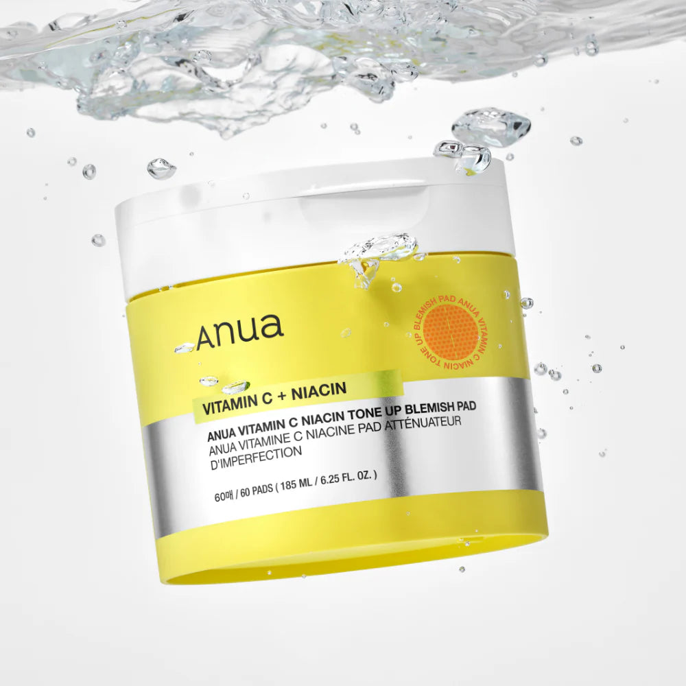 Anua Vitamin C Niacin Tone Up Blemish Pad 60P أنوا فيتامين سي + نياسين تونم بلومش باد