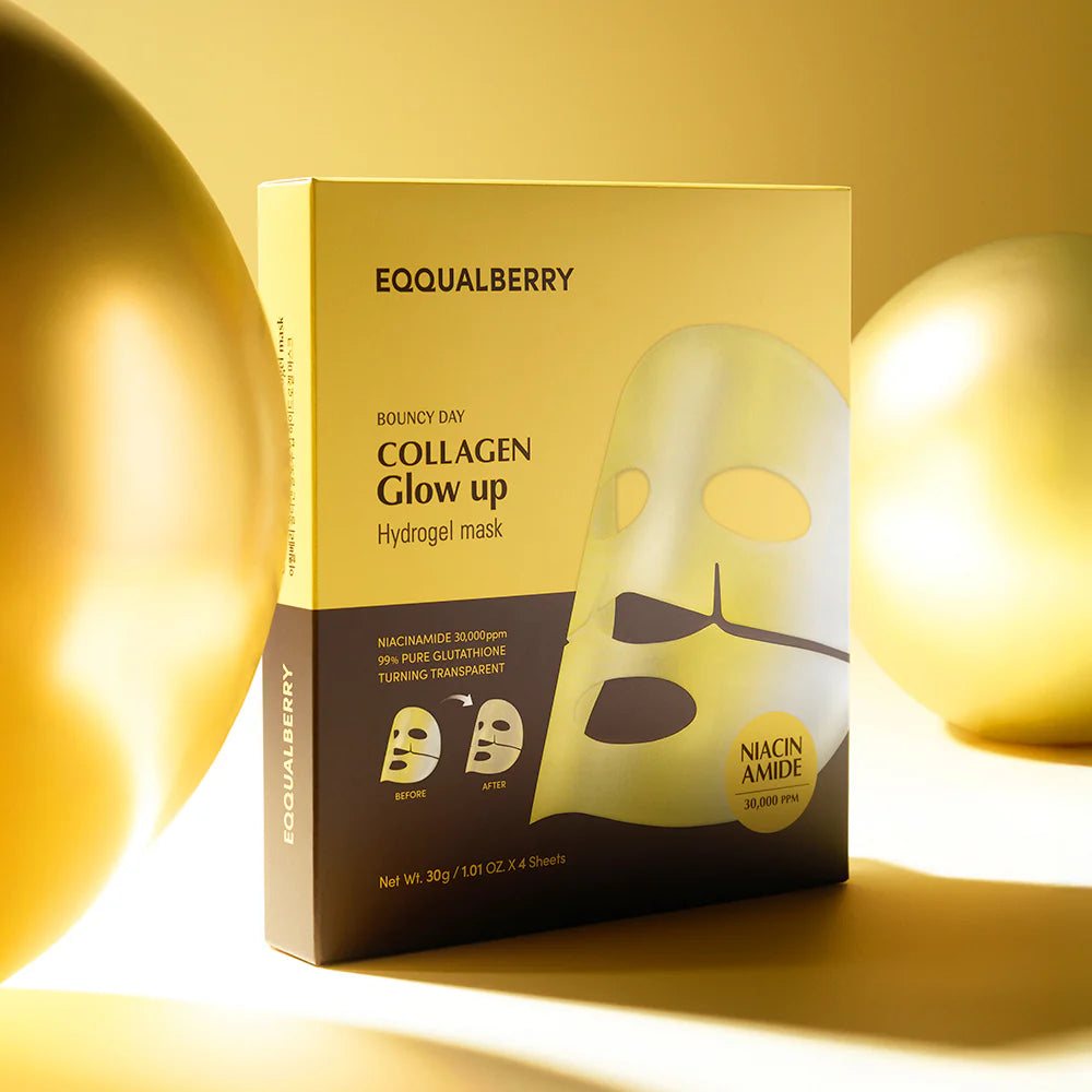 Eqqualberry - Collagen Glow Up Hydrogel Mask