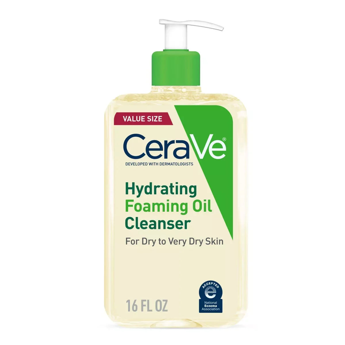 CeraVe Hydrating Foaming Oil Cleanser For Normal to Very Dry Skin
