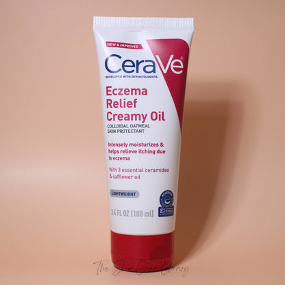 زيت كريمي CeraVe Eczema Relief يرطب البشرة على الفور ويساعد في تخفيف الحكة الناتجة عن الإكزيما. 236 مل