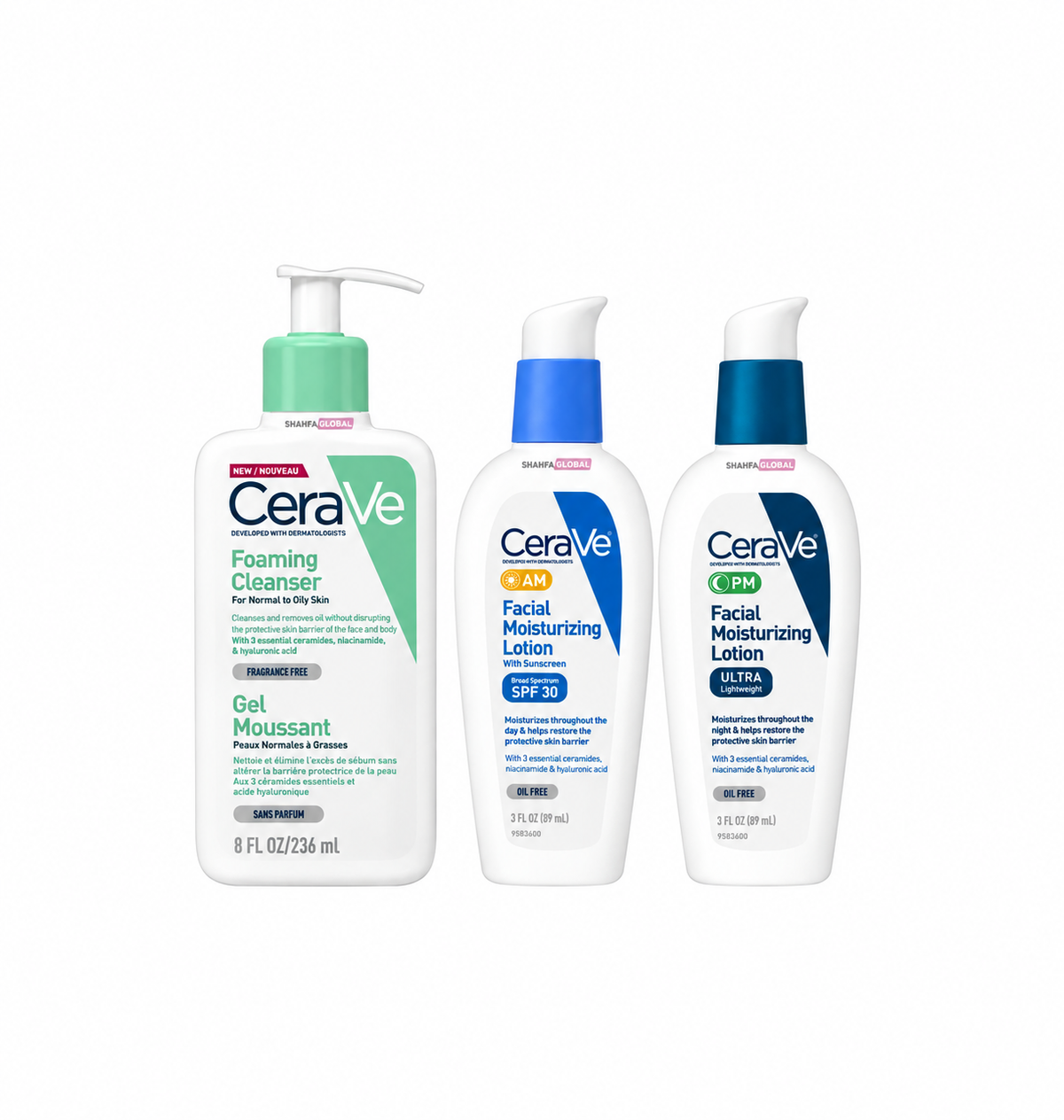 CeraVe Daily Routine for oily skin set