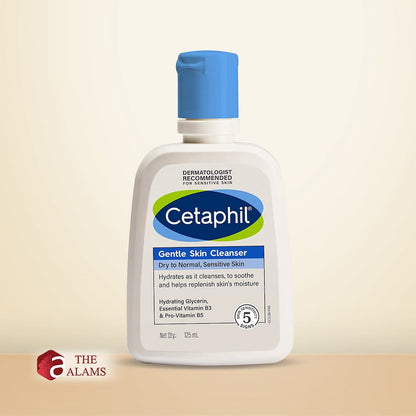 Cetaphil Gentle Facial Cleanser Dry to Normal, Sensitive Skin 237ml