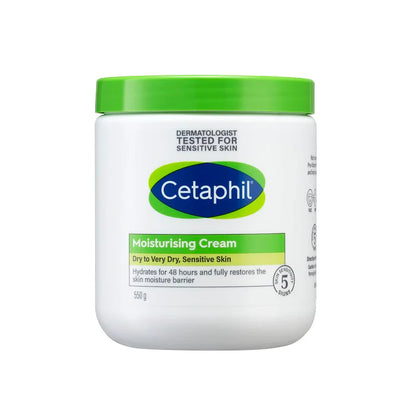 Cetaphil Moisturizing Cream (Dry to Very Dry, Sensitive Skin) 550g