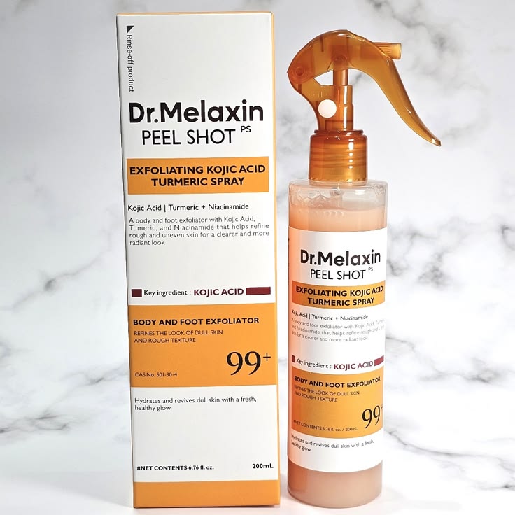 Dr.Melaxin Kojic Acid Turmeric Body Peel Shot™ Spray 200ml