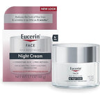 Eucerin Q10 Night Cream with Pro-Retinol for Sensitive Skin, Anti-Wrinkle 1.7oz