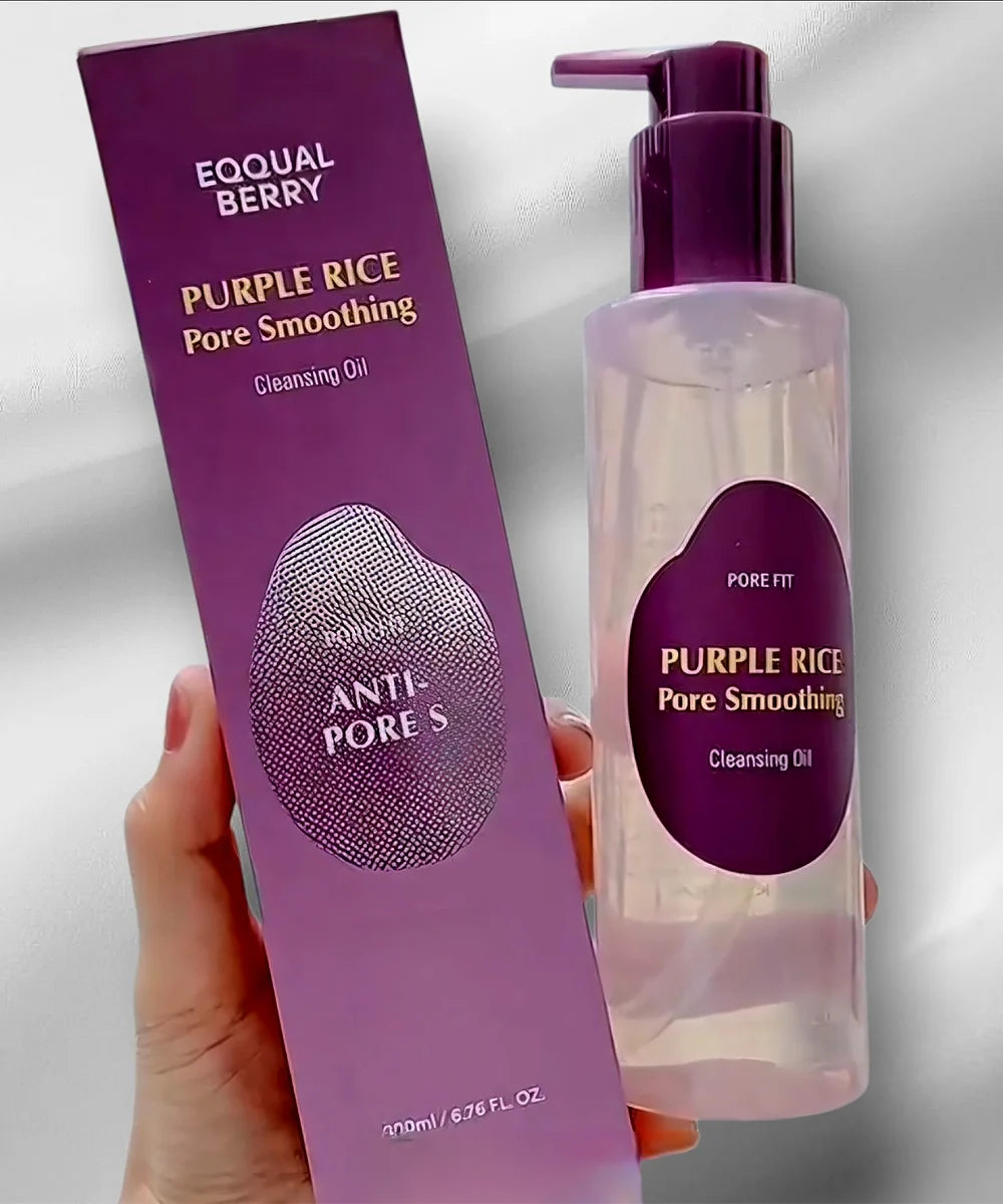 Eqqualberry Purple Rice Pore Smoothing Cleansing Oil 200ml