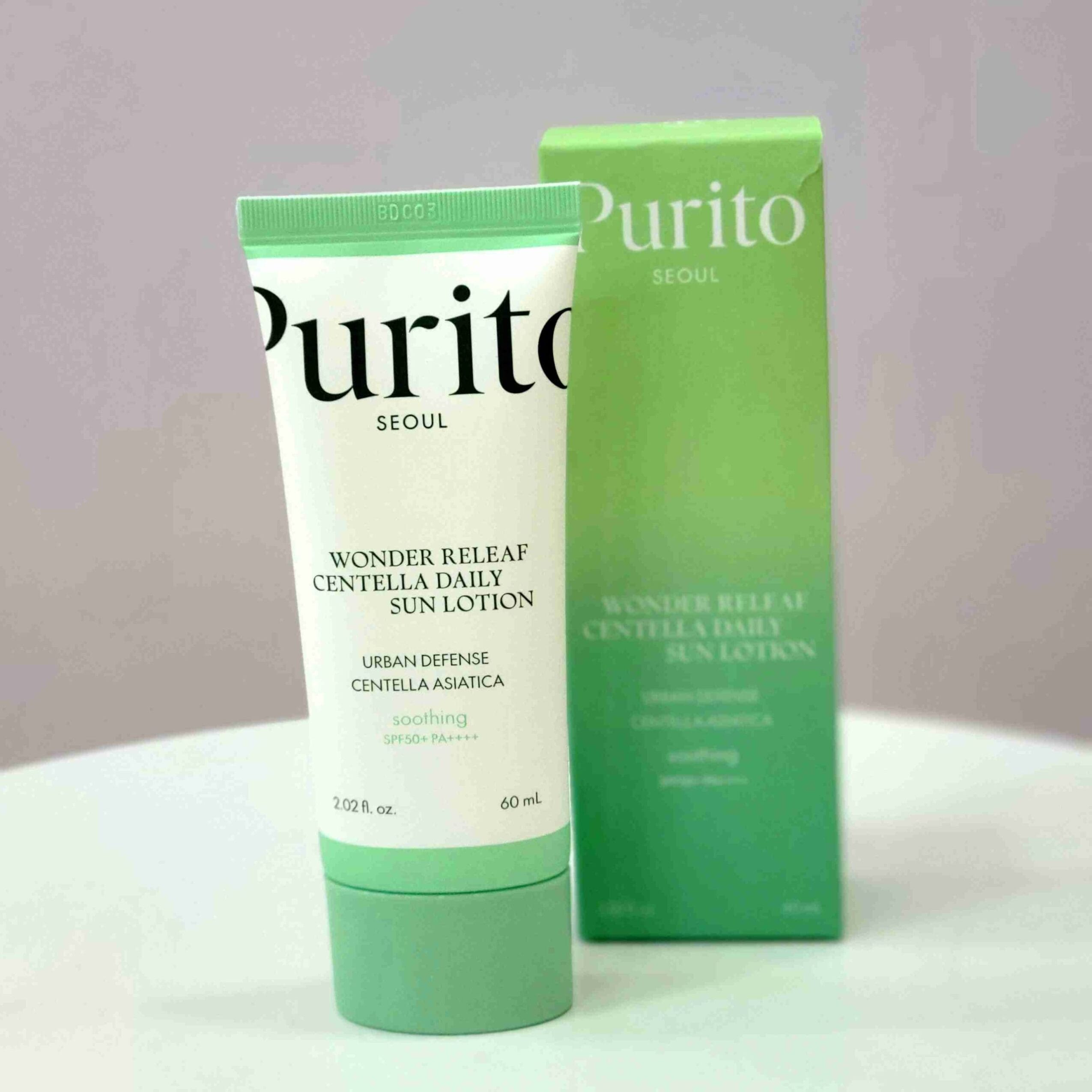 Purito Wonder Releaf Centella Daily Sun Lotion SPF50+