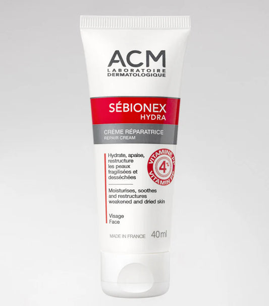 ACM  SEBIONEX  HYDRA,CRÈME  HYDRATANT,REPARTRICE,  MOISTURISING CREAM 40ML