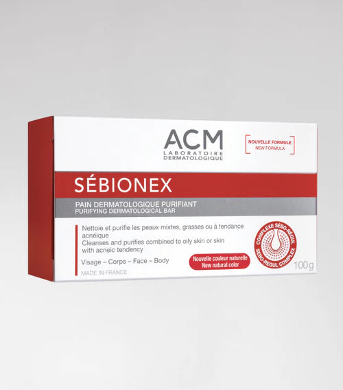 ACM  SEBIONEX  purifying dermatological BAR  100g