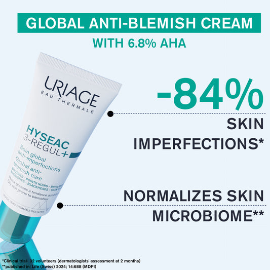 Uriage Hyséac 3-Regul+ Global Anti-Blemish Care 40ml