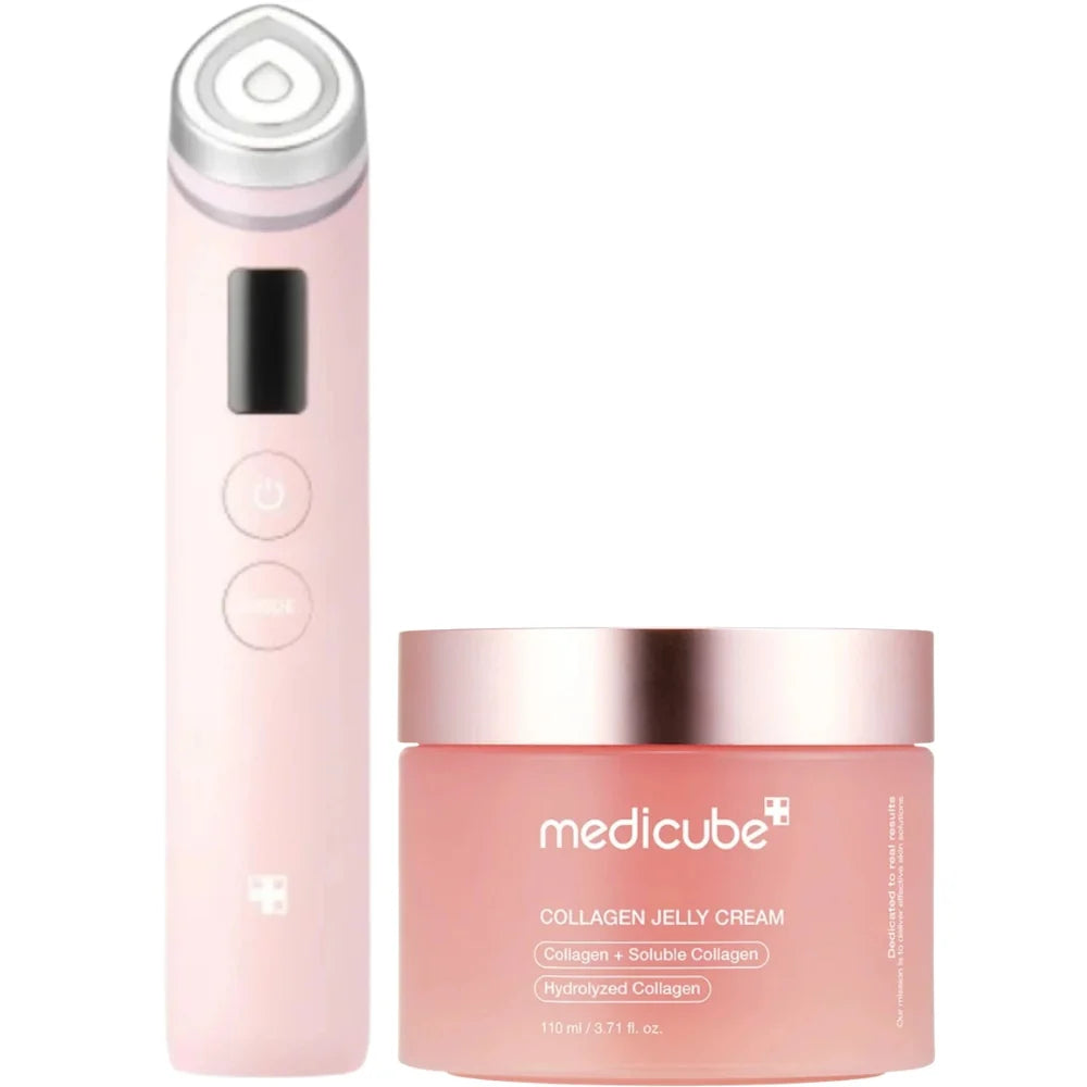 Medicube PROMO Age-R Booster Pro Ex Pink + Jelly Collagen Cream