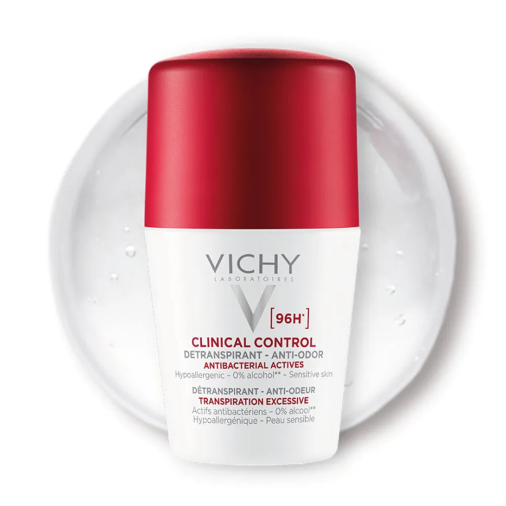 Vichy Deodorant Clinical Control 96H Detranspirant – Anti Odor Sensitive Skin 50 m