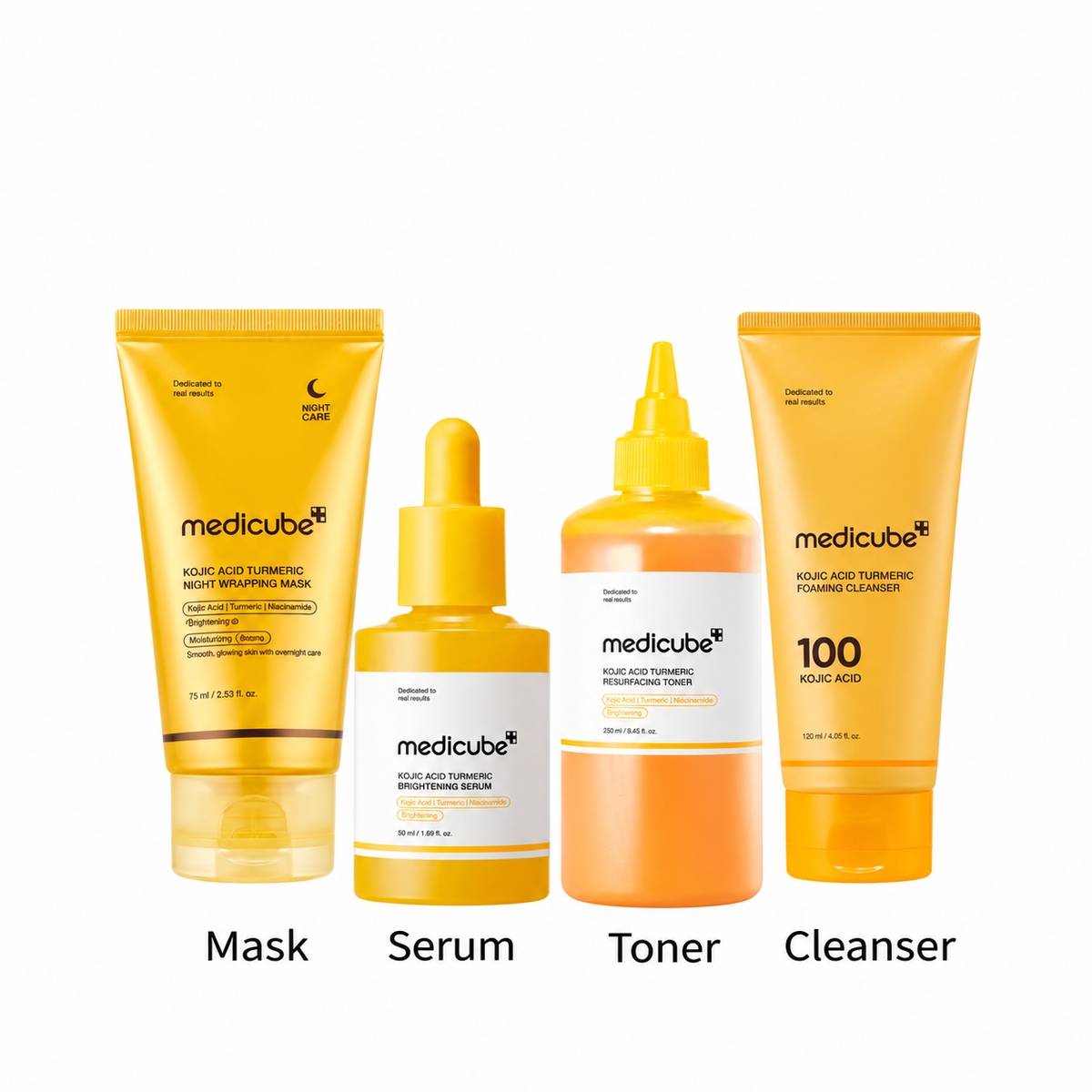 Medicube Kojic Acid Set Sale - Glow Up Your Skin! ( 4 PCS SET )