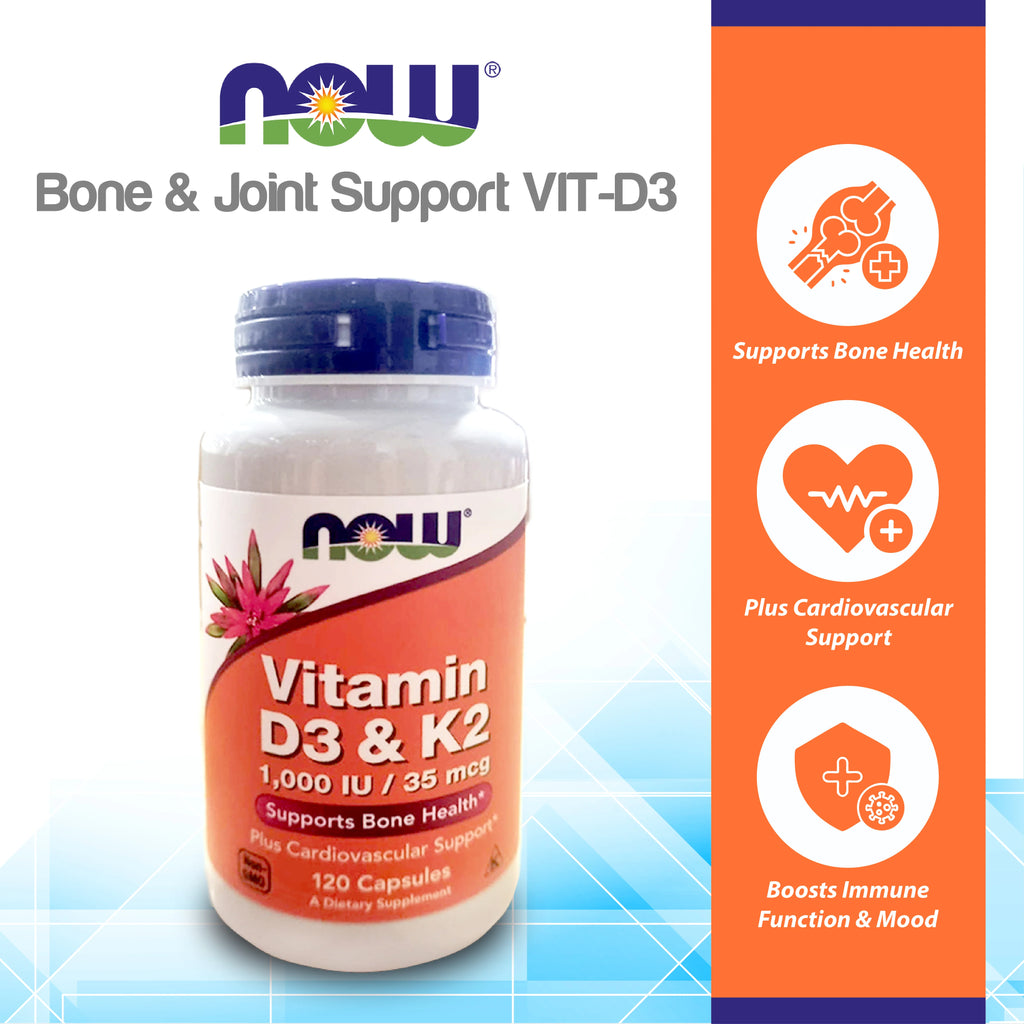 NOW  Vitamin D-3 & K-2,