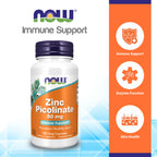 NOW Foods Supplements, Zinc 50 mg, Supports Enzyme Functions*, Immune Support*,