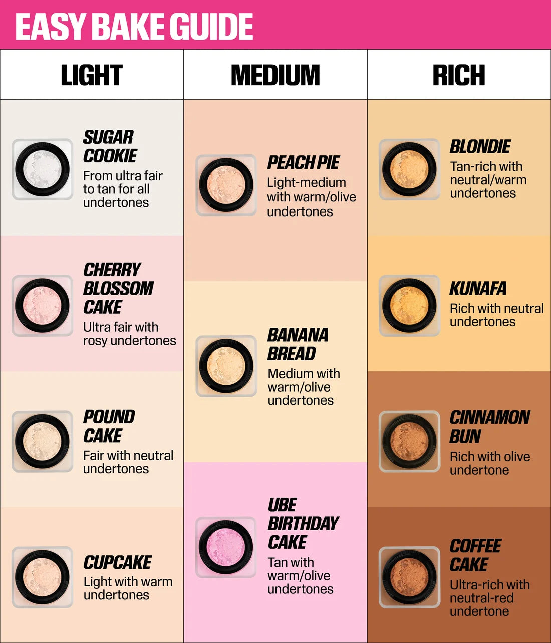 HUDA BEAUTY - Easy Bake Loose Baking & Setting Powder@بودره منثوره - Banana Bread