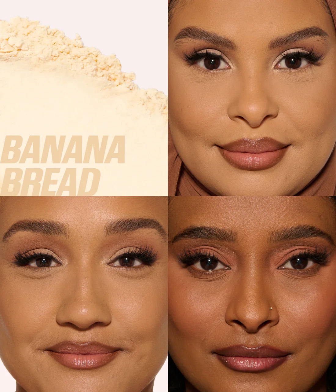 HUDA BEAUTY - Easy Bake Loose Baking & Setting Powder@بودره منثوره - Banana Bread