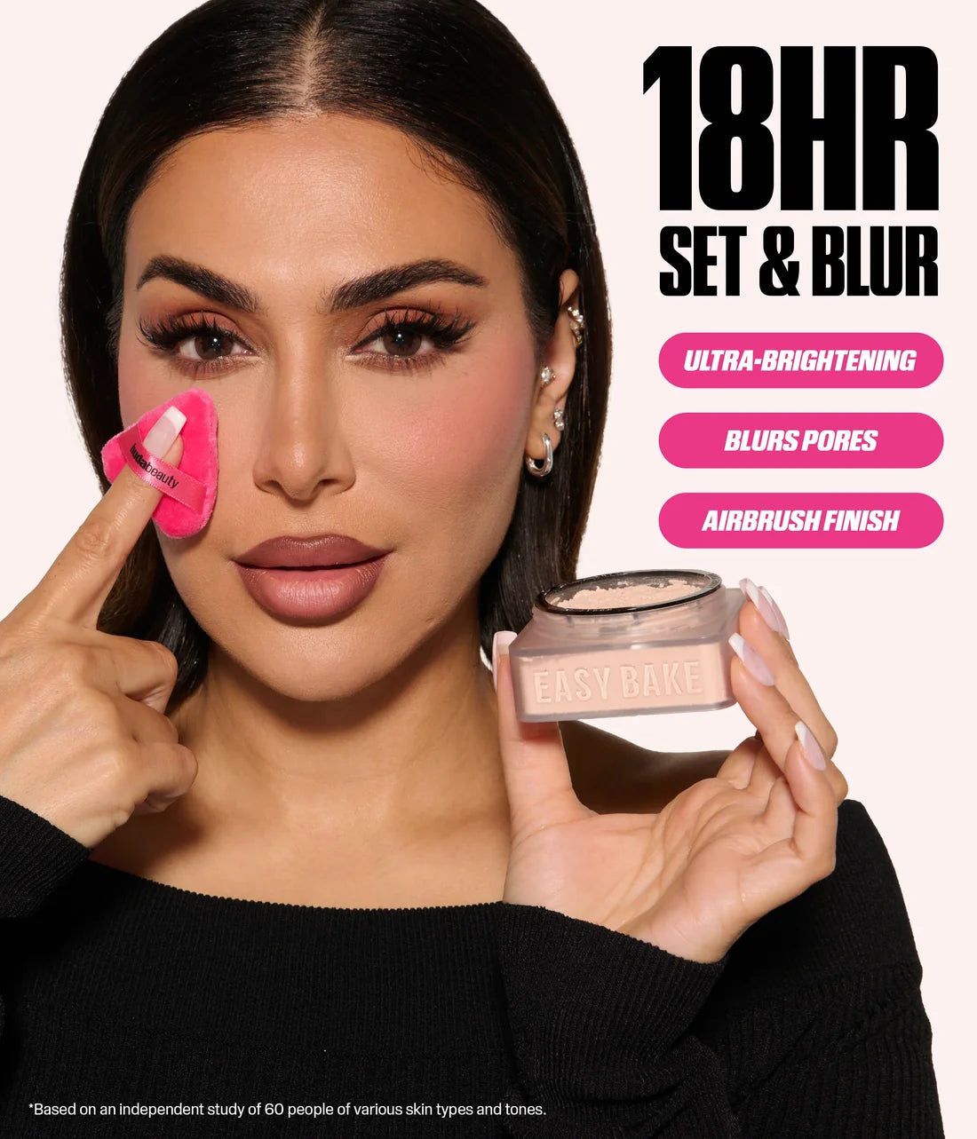 HUDA BEAUTY - Easy Bake Loose Baking & Setting Powder@بودره منثوره - Banana Bread