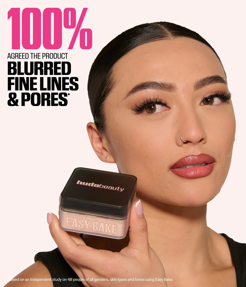 HUDA BEAUTY - Easy Bake Loose Baking & Setting Powder@بودره منثوره - Banana Bread