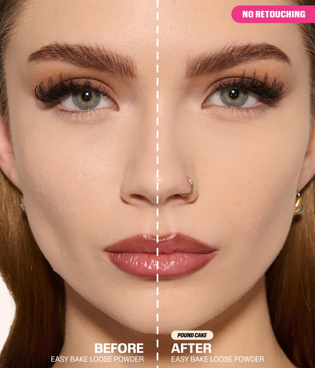 HUDA BEAUTY - Easy Bake Loose Baking & Setting Powder@بودره منثوره - Pound Cake