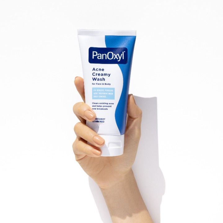 PanOxyl Acne Foaming Wash (for Face & Body) 10 % Benzoyl Peroxide Acne Treatment Wash Maximum Strength   85 g