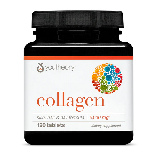 youtheory  Collagen  (Type 1 & 3)  [Dietary Supplement]  120 Tablets
