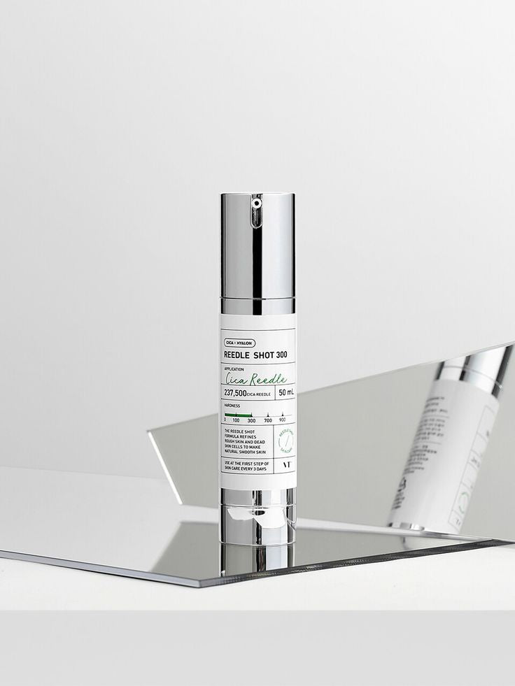 سيكا ريدل شوت ١٠٠ من في تي كوزماتيكس، سيروم سبيكيول مايكرونيدلينج للعناية بالمسام والتقشير، إكسوزوم، عشبة سنتيلا آسياتيكا للبشرة الزجاجية، ملمس البشرة، معزز البشرة السائل الكوري