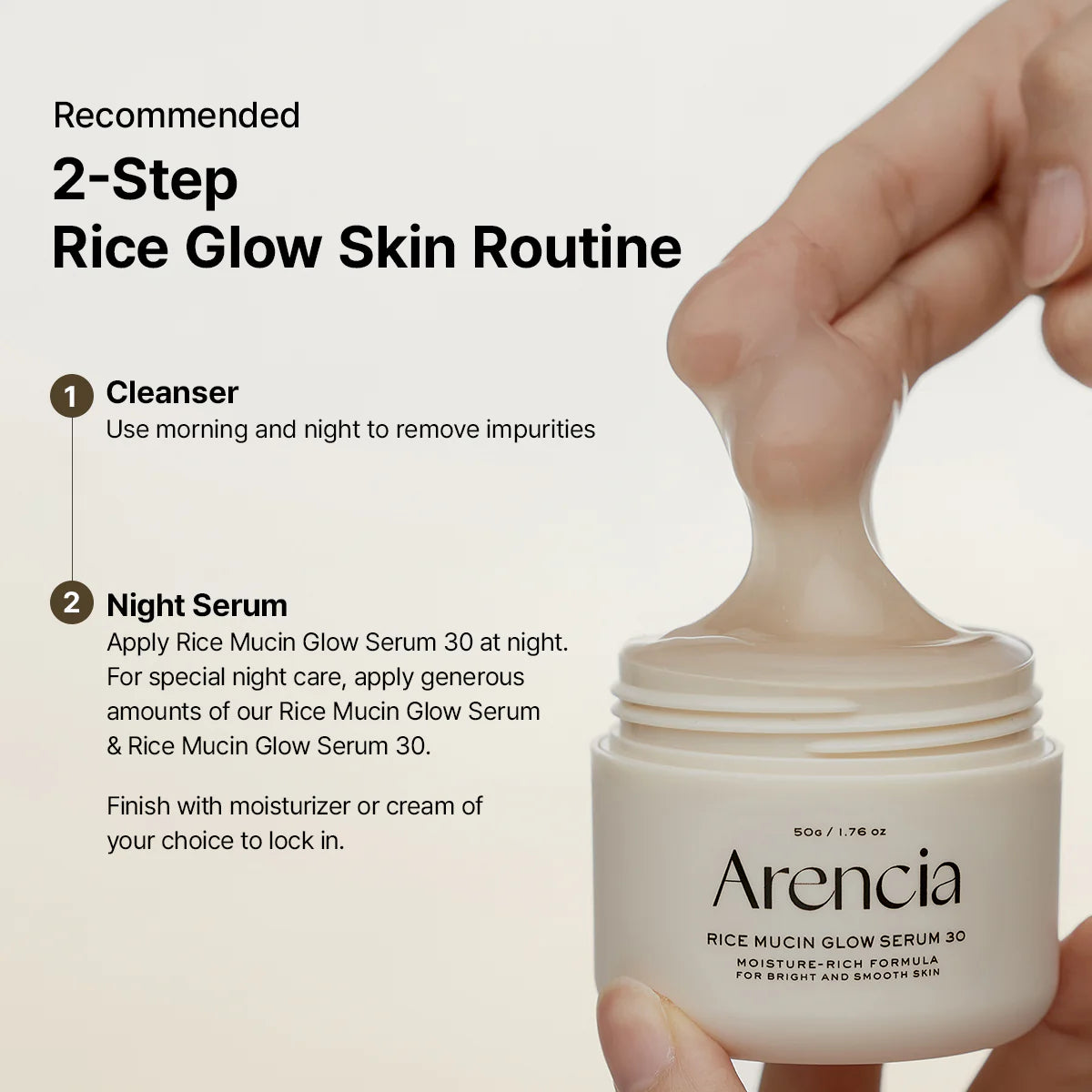 Arencia - Rice Mucin Cleanser