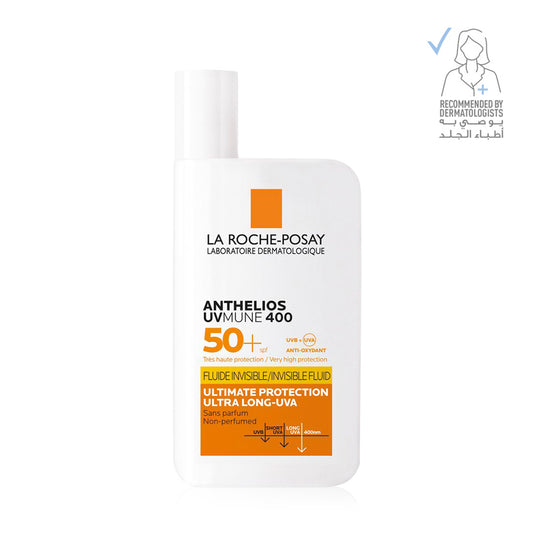 La Roche-Posay Anthelios UVMUNE 400 Invisible SPF 50+ Sunscreen