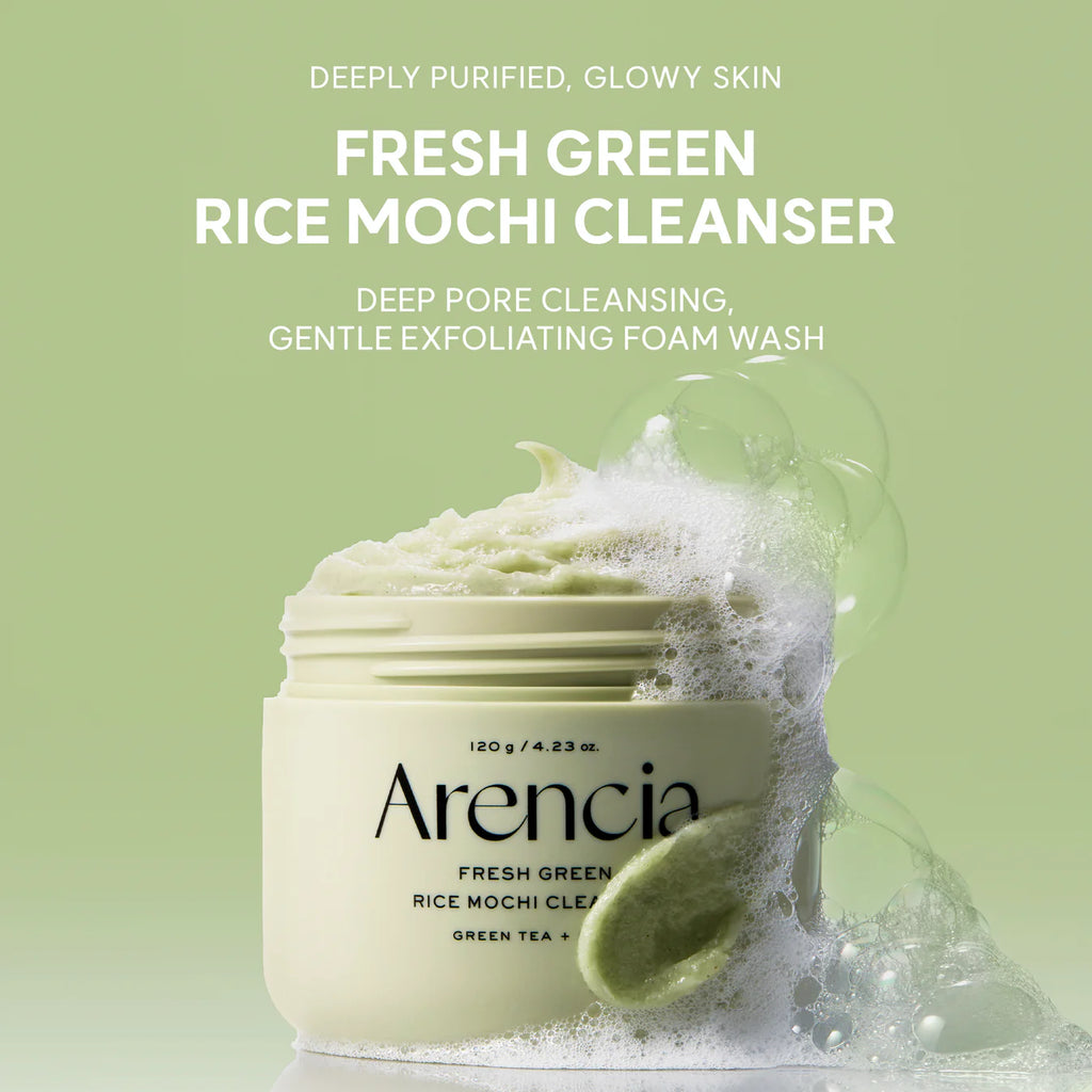 Mochi Glow Starter Duo | Rice Mochi Cleanser & Vitamin C Booster Shot – Arencia
