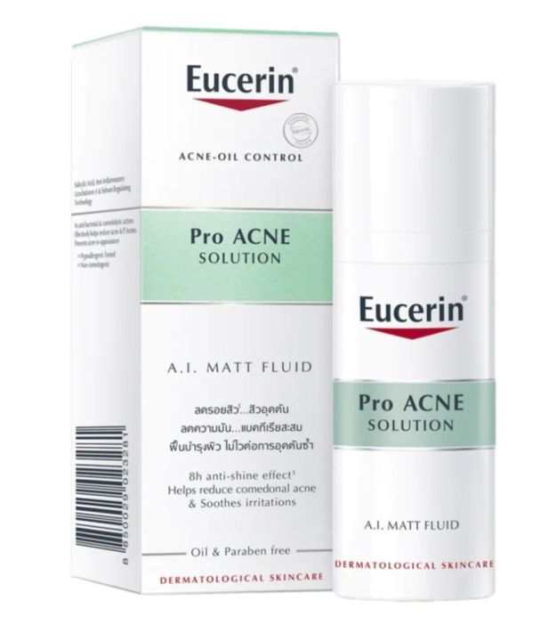 Eucerin Pro ACNE Solution Acne-Oil Control A.I. Matt Fluid (Oil Free) 50 ml